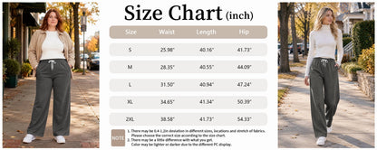 Fall Pants for Women Casual Sweatpants for Women Elastic Waistband Lounge Pants Women with Pockets Comfy Pants Winter Pants for Women Dark Grey M