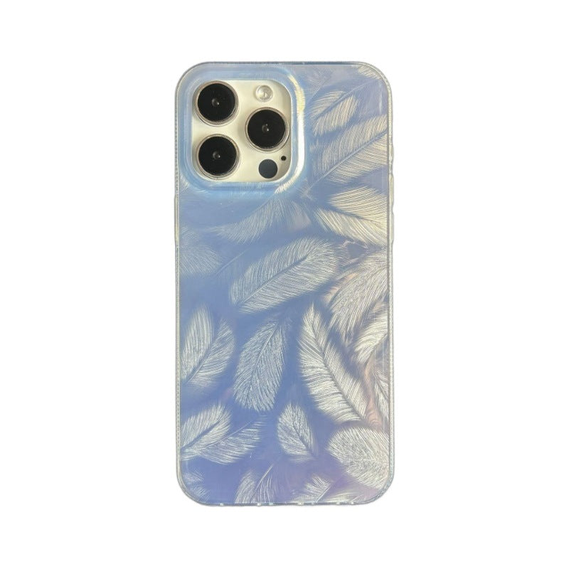 Phone Case Gradient Upgrade Feather Yarn Integration