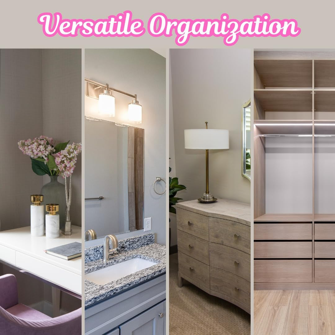 Makeup Organizer, Vanity Organizer, Makeup Organizer Countertop, Make up Organizers for Vanity, Skincare Organizers, Make up Storage Organizer