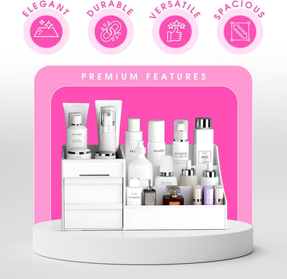 Makeup Organizer, Vanity Organizer, Makeup Organizer Countertop, Make up Organizers for Vanity, Skincare Organizers, Make up Storage Organizer