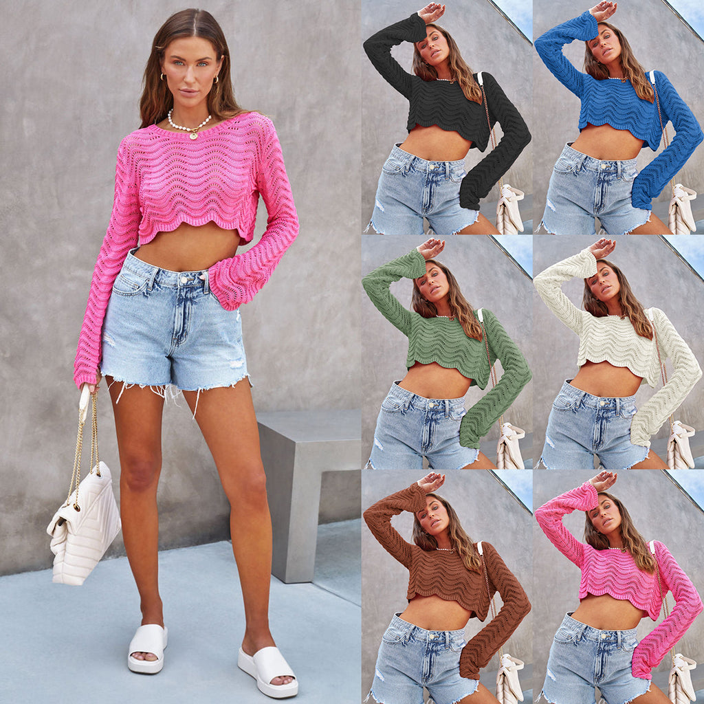 Short Pullover Sweater Sweater for Women
