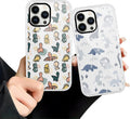 2 Pack Phone Cases for Iphone 13 Pro Max Dinosaur Case Cute Dinosaur Pattern Design for Women Girls Boys Clear Soft TPU Bumper Phone Case Funda for Iphone 13 Pro Max 6.7 Inch