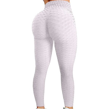 Womens High Waisted Workout Yoga Pants Butt Lifting Leggings Tummy Control Stretchy Jogger Tights