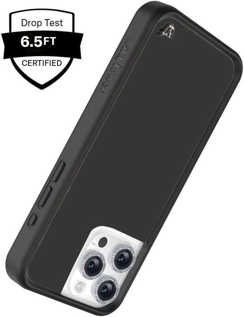 Cases - Compatible with Iphone 14 Pro Max | Protective Black Bumper, 6.5Ft Drop Test Certified, Women Owned Small Business | White, School, Letterman, Pink, Trendy |Lucky Girl