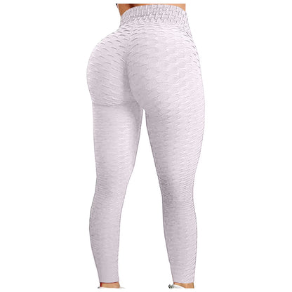 Womens High Waisted Workout Yoga Pants Butt Lifting Leggings Tummy Control Stretchy Jogger Tights